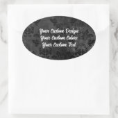 Sticker Ovale Redessinez à partir de zéro ! Créez un entièrement (Sac)