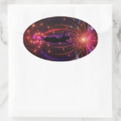 Sticker Ovale Révélation (Sac)