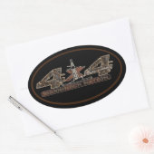 Sticker Ovale RIG UP CAMO Oilfield (Enveloppe)