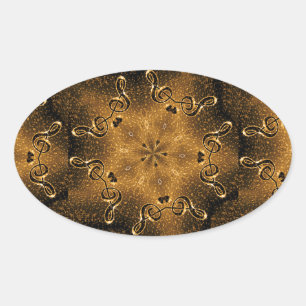 Sticker Ovale Robe, Moments D'Or#2_