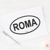 STICKER OVALE ROMA (Enveloppe)