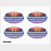 Sticker Ovale Romains 10:9 (Feuille)