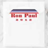 Sticker Ovale Ron Paul (Sac)