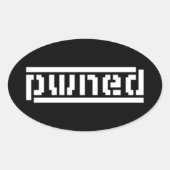 Sticker Ovale rond (Devant)