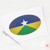 Sticker Ovale Rondonia (Enveloppe)