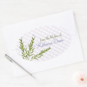 Sticker Ovale Rosemary (Enveloppe)