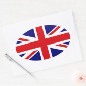 STICKER OVALE ROYAUME-UNI (Enveloppe)