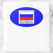 Sticker Ovale Russie (Sac)