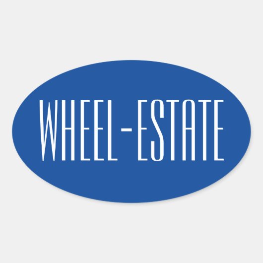 Sticker Ovale Rving RV Camper Camp Moteur Accueil Amusement = Ro (Devant)