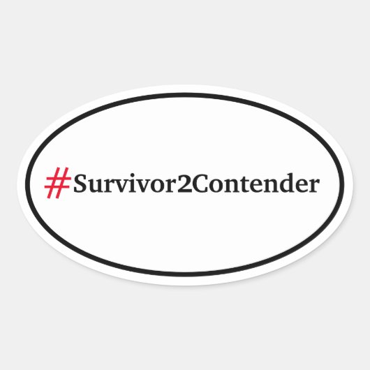 Sticker Ovale s2c#16 (Devant)