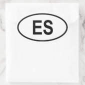 Sticker Ovale Salvador "ES" (Sac)