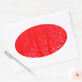 Sticker Ovale sang coulant (Enveloppe)