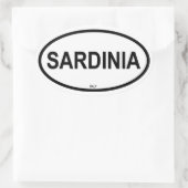 STICKER OVALE SARDAIGNE (Sac)