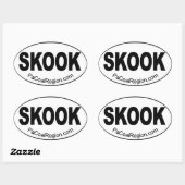 Sticker Ovale Saut (Feuille)