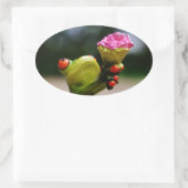 Sticker Ovale Serez-vous mon.... (Sac)