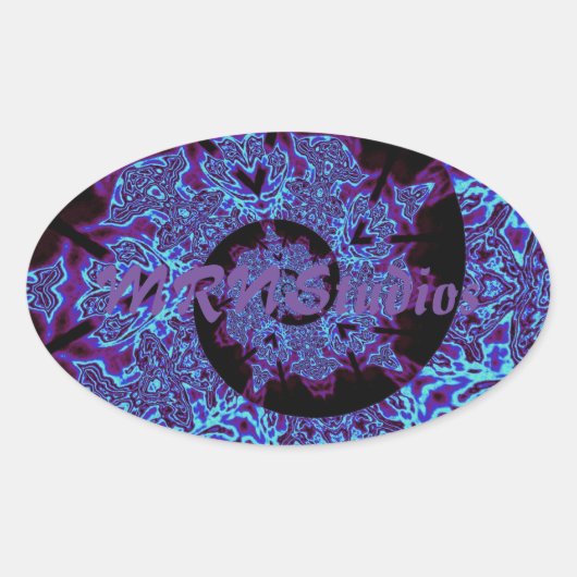 Sticker Ovale Shay (Devant)