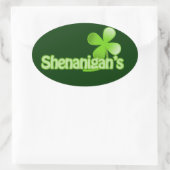 Sticker Ovale Shenanigans (Sac)