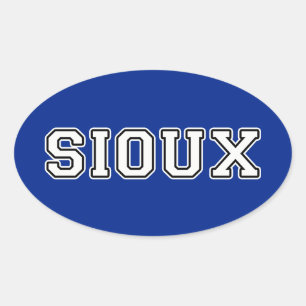 Sticker Ovale Sioux