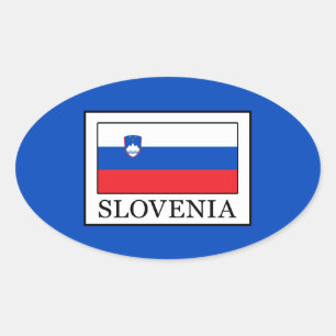 Sticker Ovale Slovénie