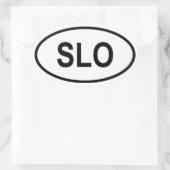 Sticker Ovale Slovénie "SLO" (Sac)