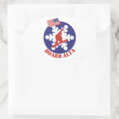 Sticker Ovale Snowboard Alta (Sac)