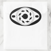 Sticker Ovale Socket à tube audiophile (Sac)