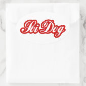 STICKER OVALE SOI DOG (Sac)