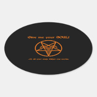 Soul Cash Pentacle Satanic Dark Humour chèvre