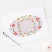 Sticker Ovale Sourires de bébé : DiAMOND Graphics (Enveloppe)