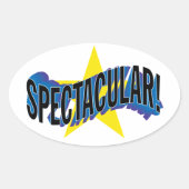 STICKER OVALE SPECTACULAIRE ! (Devant)