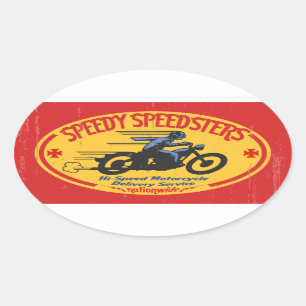 Sticker Ovale Speedsters -ov