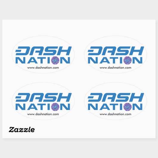 Sticker Ovale Stick DN1 (Feuille)