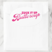Sticker Ovale Stick It Up Buttcup rose (Sac)