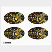 Sticker Ovale Stinger Oval (Feuille)