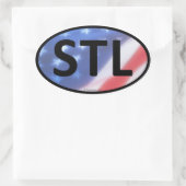 Sticker ovale STL (Sac)