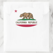 Sticker ovale style euro-californien (Sac)