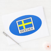 Sticker Ovale Suède (Enveloppe)