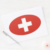 Sticker Ovale Suisse (Enveloppe)