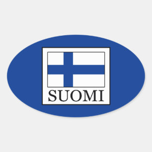 Sticker Ovale Suomi