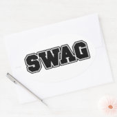 Sticker Ovale Swag (Enveloppe)