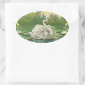 Sticker Ovale Swan (Sac)