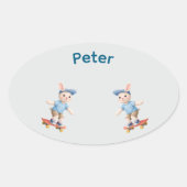 Sticker Ovale Sweet Collection (Devant)