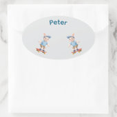 Sticker Ovale Sweet Collection (Sac)