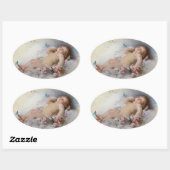 Sticker Ovale Sweet Dreams (Feuille)