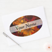 Sticker Ovale t (Enveloppe)