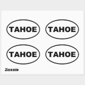 STICKER OVALE TAHOE (Feuille)