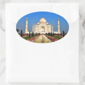 Sticker Ovale Taj Mahal (Sac)