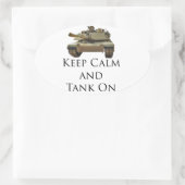 Sticker Ovale Tank ON (Sac)