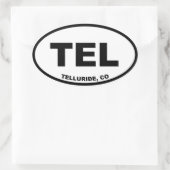 Sticker Ovale Telluride Colorado (Sac)