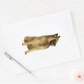 Sticker Ovale Tervuren (A) (Enveloppe)